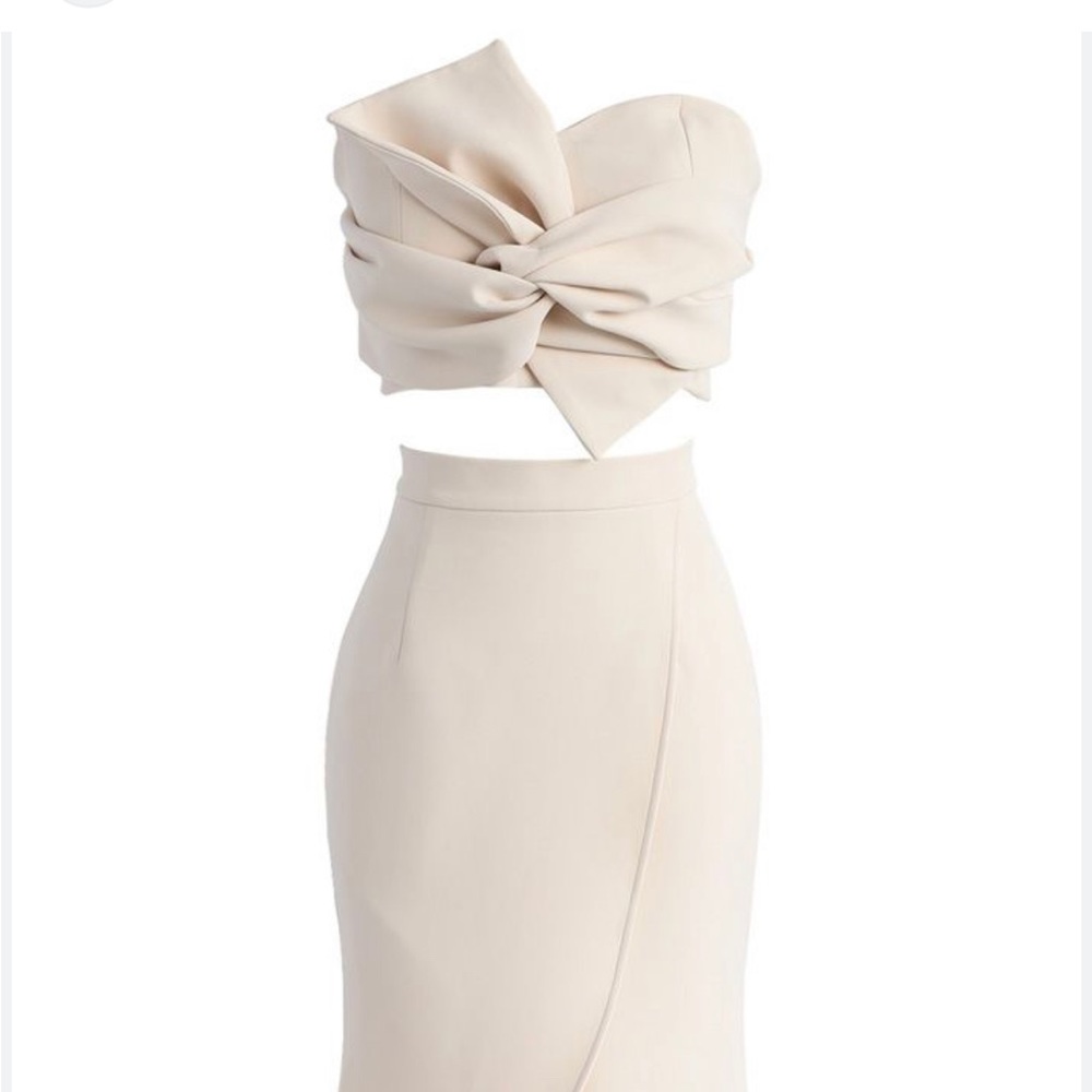 Chic wish tie bustier stop size : S NWT
